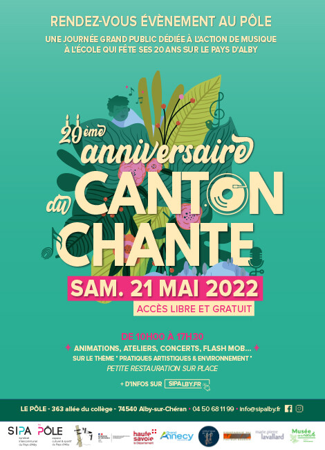 Festival CANTON CHANTE : les 20 ans !