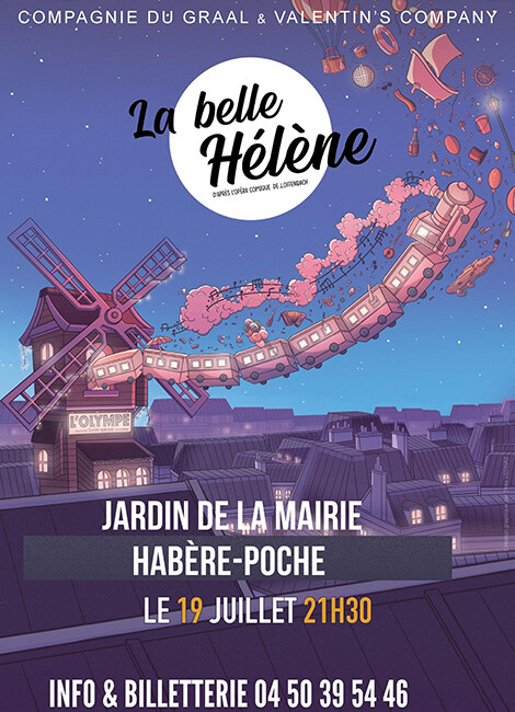 La Belle Hélène - son et lumière théâtral