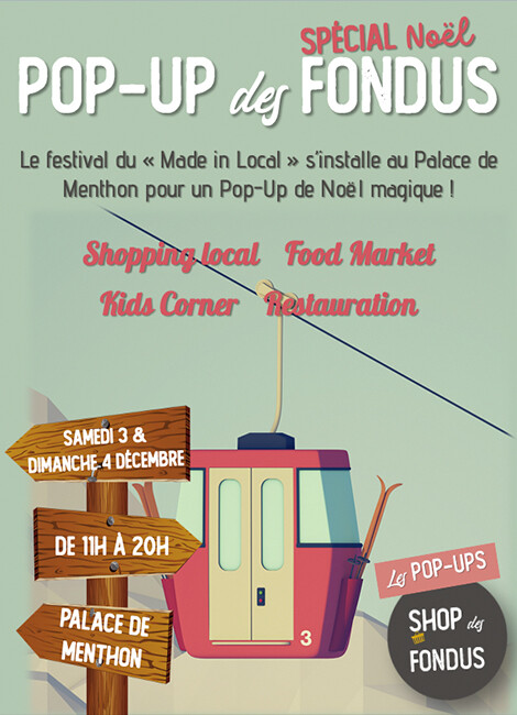 Pop-up des Fondus