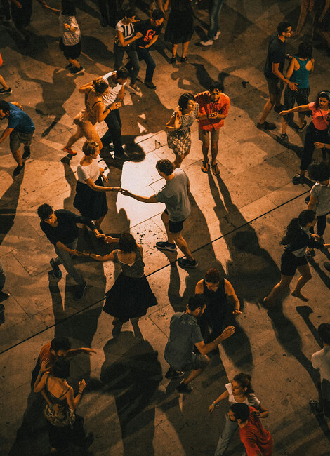 La grande déambulation dansée et filmée