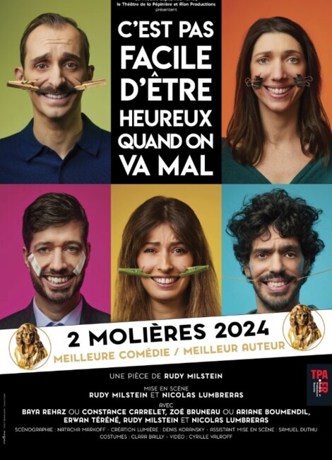 Les Théâtrales – C’est Pas Facile D’être Heureux