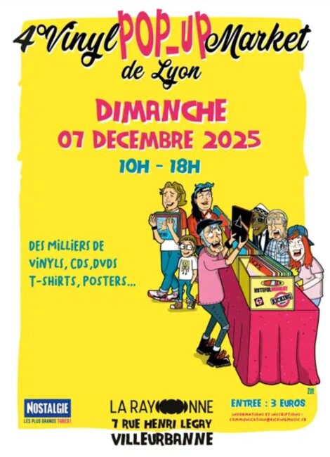 4ème Vinyl Pop-Up Market de Lyon