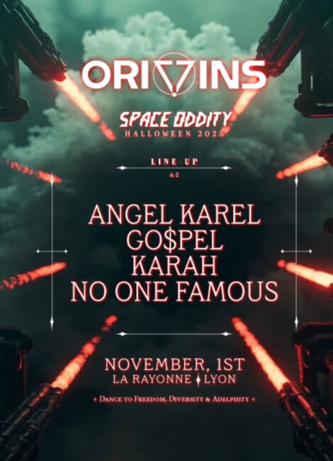 Origins Space Oddity invite Karah