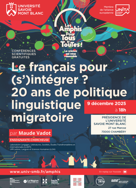 Amphis Pour Tous et Toutes -  Le français pour (s’)intégrer ? 20 ans de politique linguistique migratoire