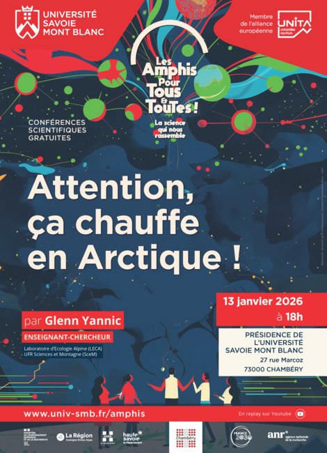 Amphis Pour Tous et Toutes - Attention, ça chauffe en Arctique !