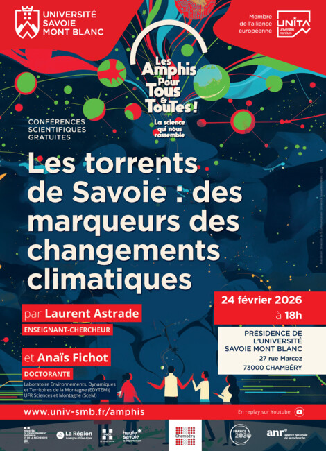 Amphis Pour Tous et Toutes - Les torrents de Savoie : des marqueurs des changements climatiques