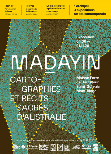 Madayin - Cartographies et récits sacrés d'Australie
