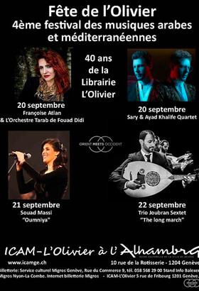 40 ans de l’Olivier – Fête de l’Olivier 2019 – 4ème festival des musiques arabes