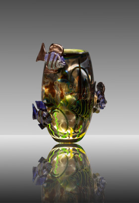 Exposition " Graal", Verre contemporain. Collection Denise et Marcel Heider