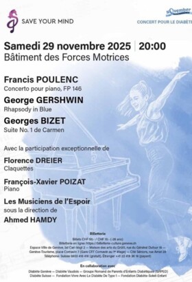 Save Your Mind - Concert Pour Le Diabète