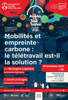 Amphis Pour Tous et Toutes - Mobilités et empreinte carbone : le télétravail est-il la solution ?