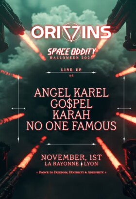 Origins Space Oddity invite Karah