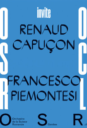 Renaud Capuçon et l’Orchestre de Chambre de Lausanne à Genève