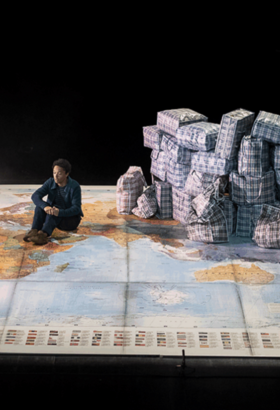 Le garçon à la valise - Odile Grosset-Grange / La Compagnie de Louise