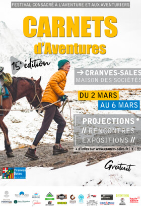 Carnets d’Aventures 2026 - 15ème édition