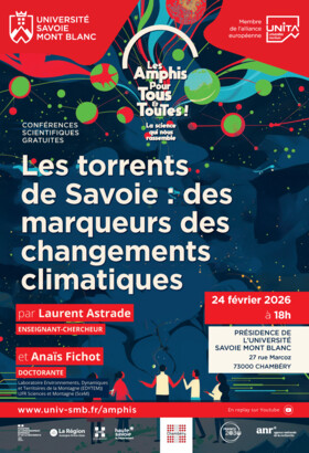 Amphis Pour Tous et Toutes - Les torrents de Savoie : des marqueurs des changements climatiques