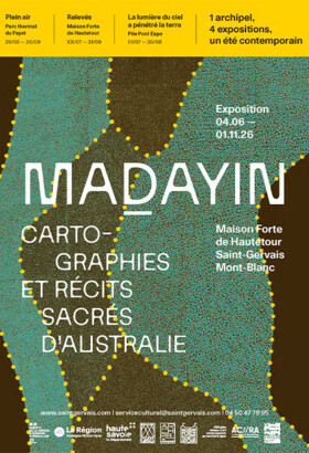 Madayin - Cartographies et récits sacrés d'Australie