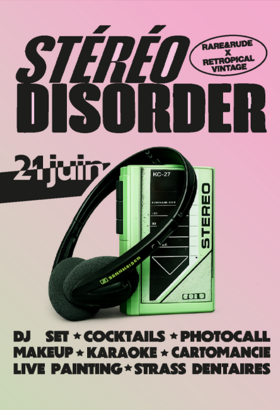 STÉRÉO DISORDER - Rare & Rude