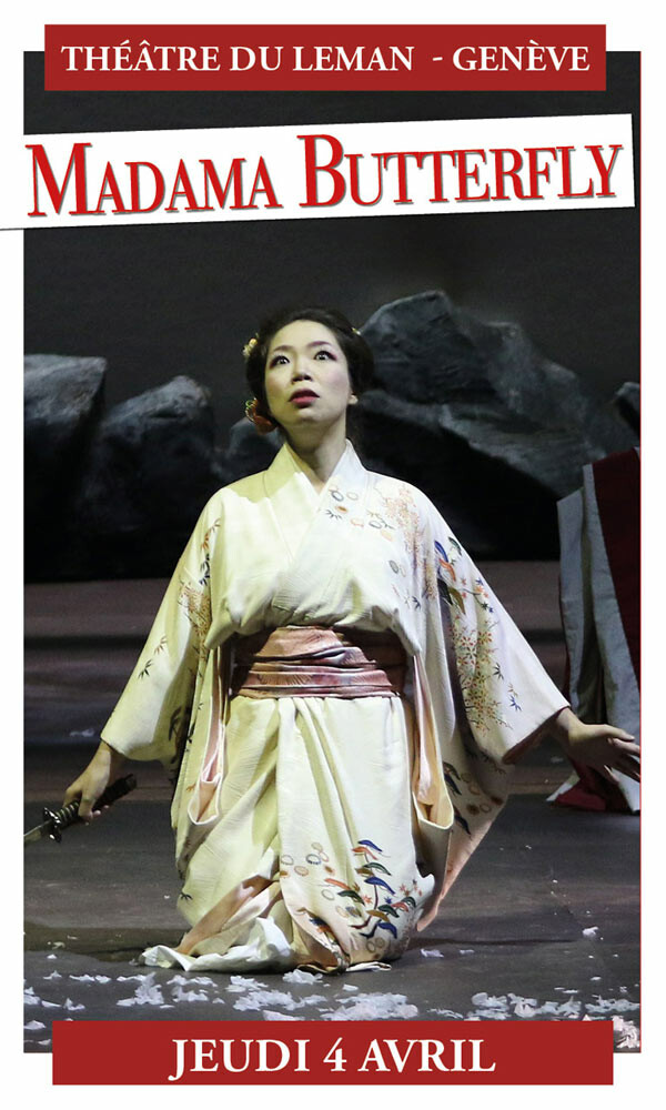 MADAME BUTTERFLY Spectacle Opéra 4 avril 2019 à Genève