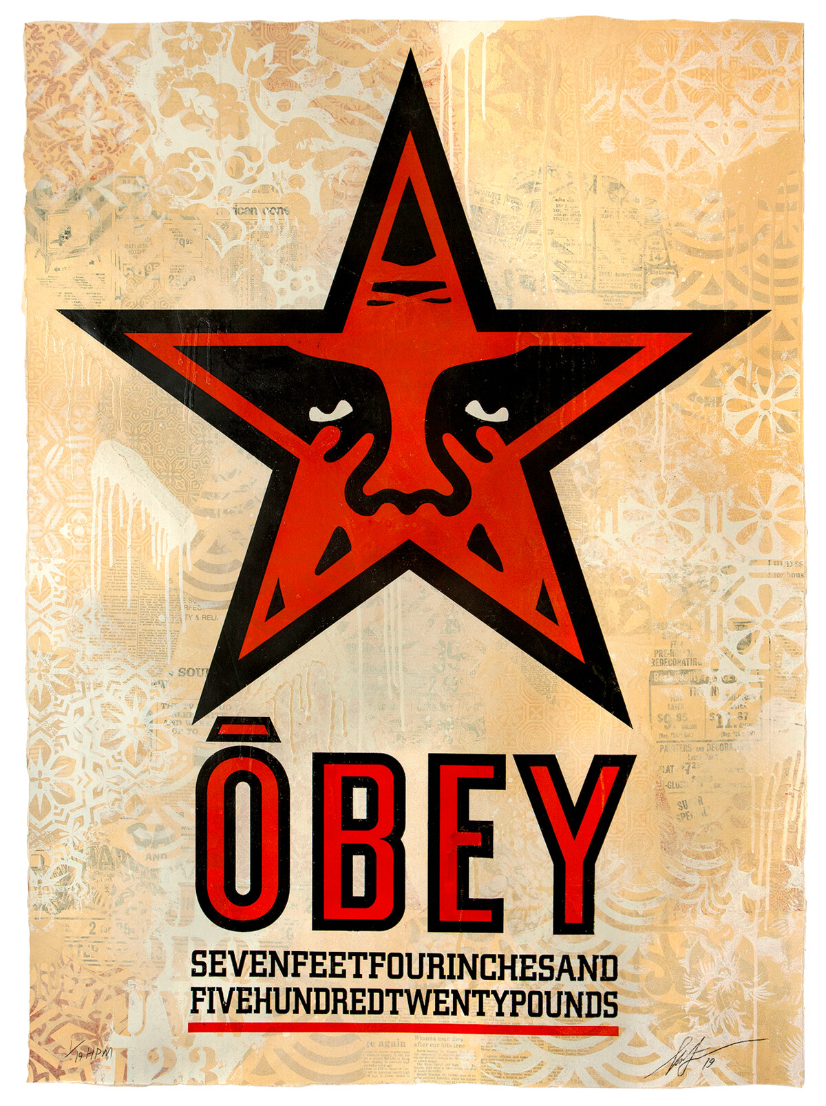 Collection D'impressions Shepard Fairey "VOTE" - Bandana Et Magazine - Édition Limitée Signée