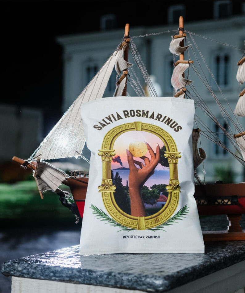 Un paquet de chips inédit par Varnish La Piscine et Migros