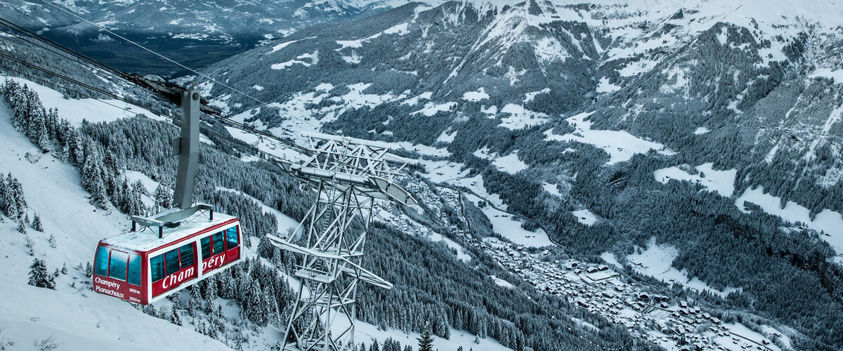 Parking du Téléphérique à Champéry