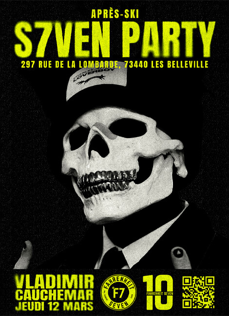 Vladimir Cauchemar - SEVEN PARTY, by °Fahrenheit Seven