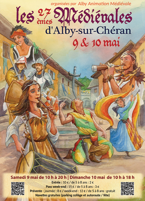 Les 27èmes Médiévales d’Alby-sur-Chéran