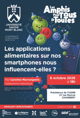 Amphis Pour Tous et Toutes - Les applications alimentaires pour smartphones nous influencent-elles ?